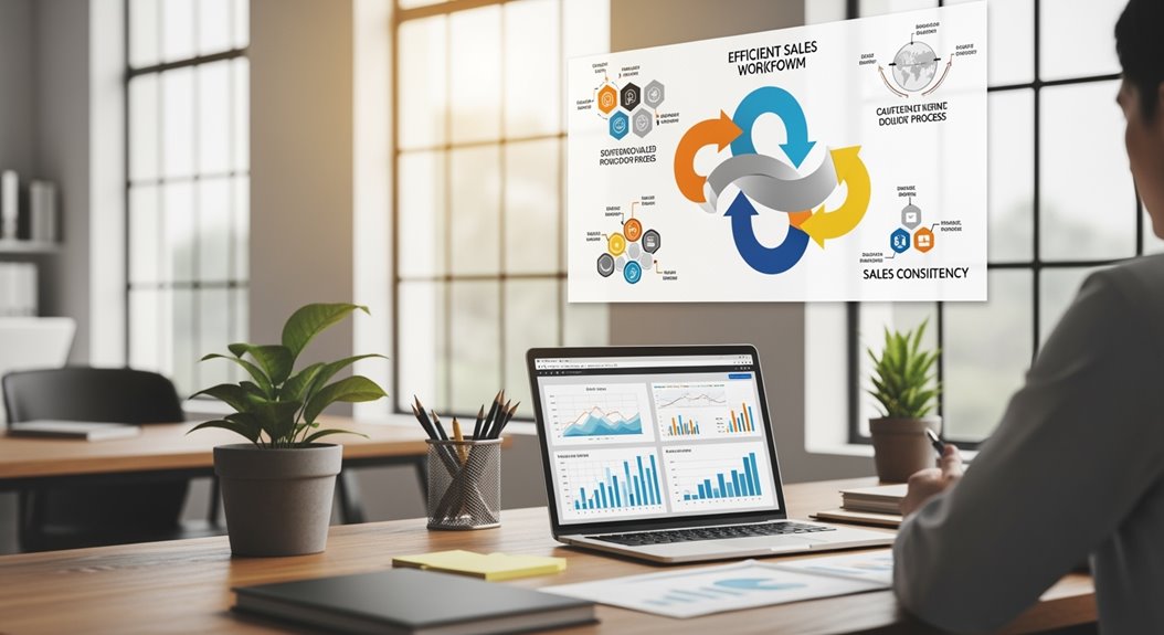 automated sales process consistency