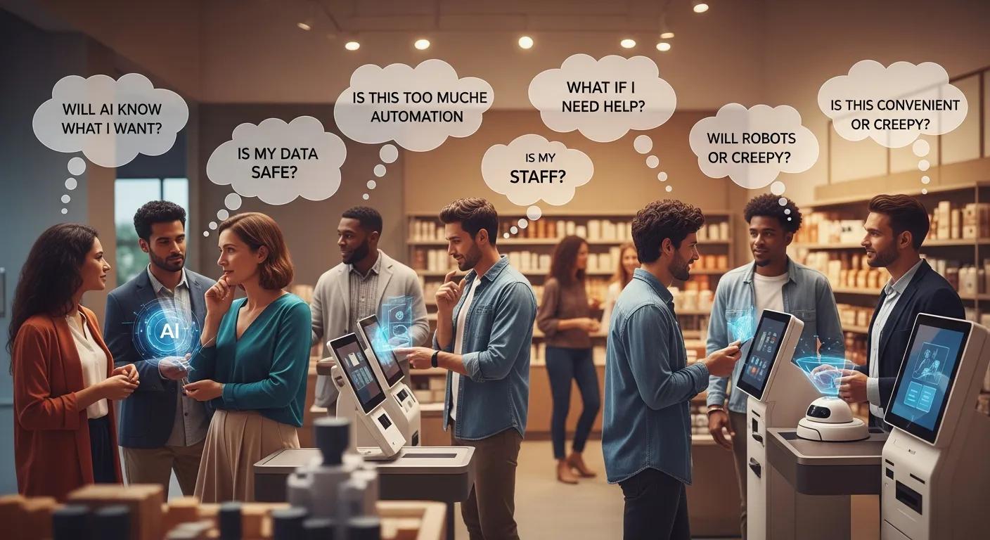 Common questions about AI in retail automation concerning customer comfort