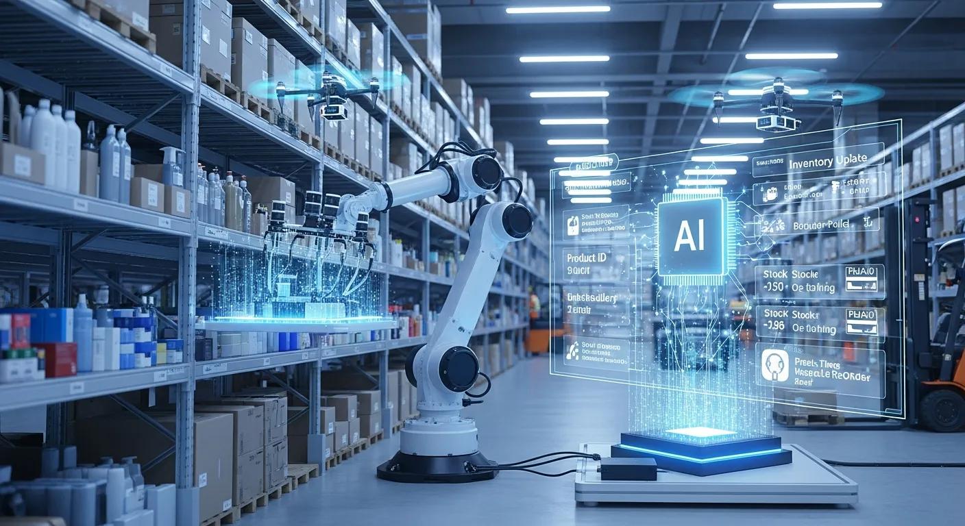 Show an AI automation for taking inventory