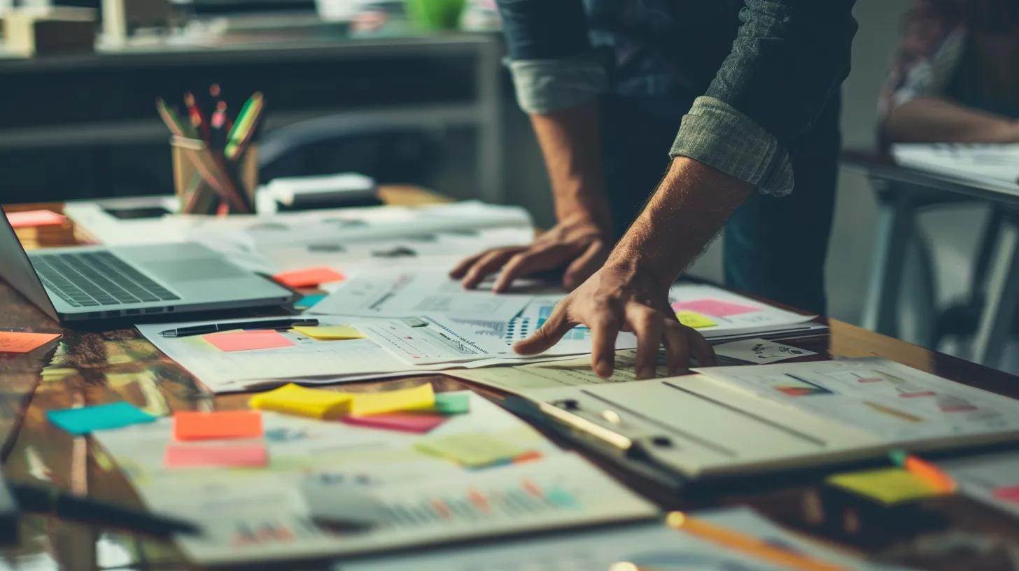 Team brainstorming a campaign to sharpen brand messaging