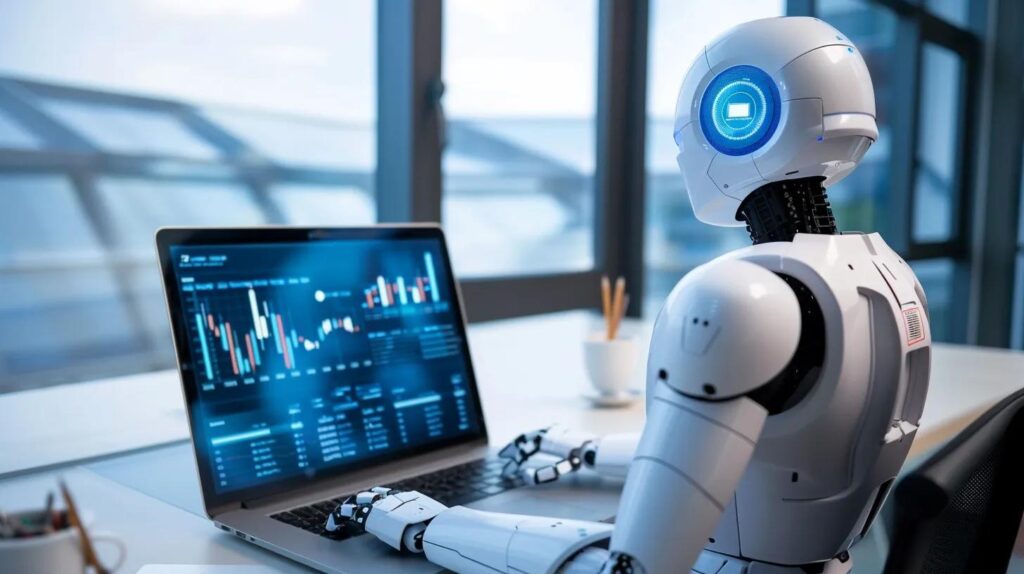 an image showing the benefit of AI in Sales automation for a small business